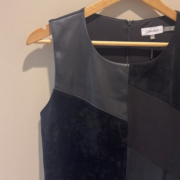 CALVIN KLEIN - Patch Work Shift Dress (50% off when Bundled) - Picture 3 of 11